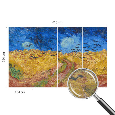 Fotó poszter tapéta Mező táj