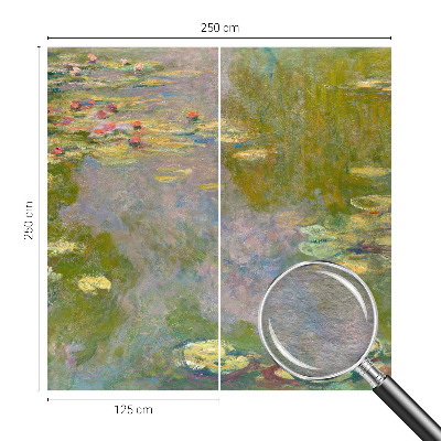 Vlies fotótapéta hálószobába Tavirózsák