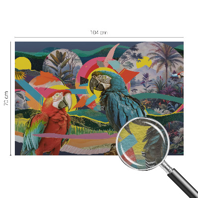 Prémium vlies fotótapéta Egzotikus madarak