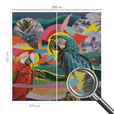 Prémium vlies fotótapéta Egzotikus madarak