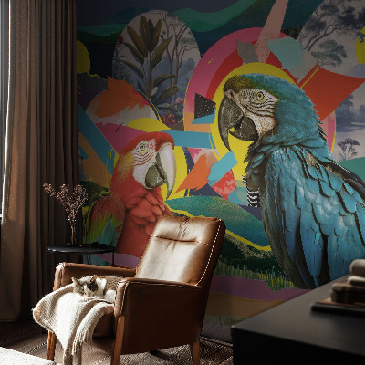 Prémium vlies fotótapéta Egzotikus madarak