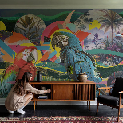 Prémium vlies fotótapéta Egzotikus madarak