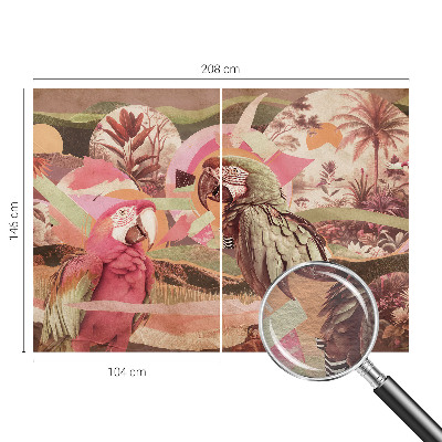 Poszter tapéta Trópusi madarak