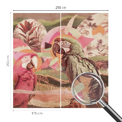 Poszter tapéta Trópusi madarak