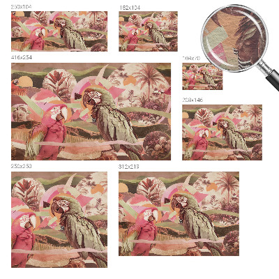 Poszter tapéta Trópusi madarak