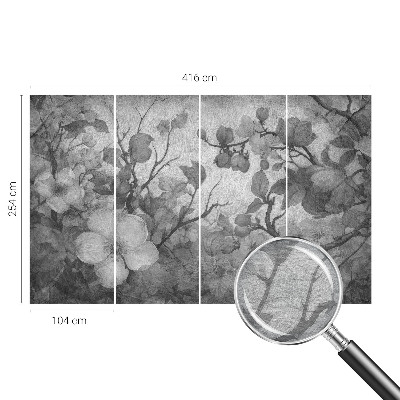 Fotótapéta méretre Virágág