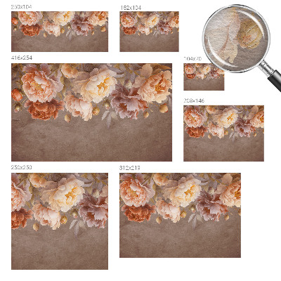 Modern fotótapéta méretre Virágos elegancia