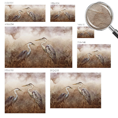 Fotó poszter tapéta Elegáns madarak