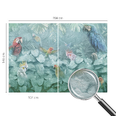 Poszter tapéta falra Egzotikus madarak