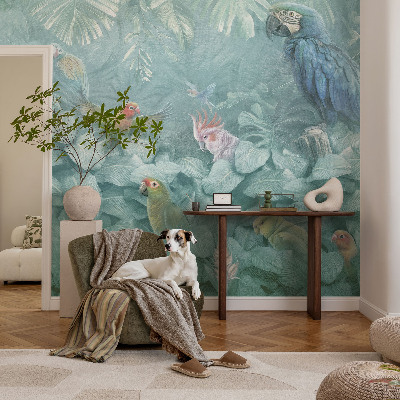 Poszter tapéta falra Egzotikus madarak