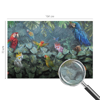 Fali poszter tapéta Egzotikus dzsungel