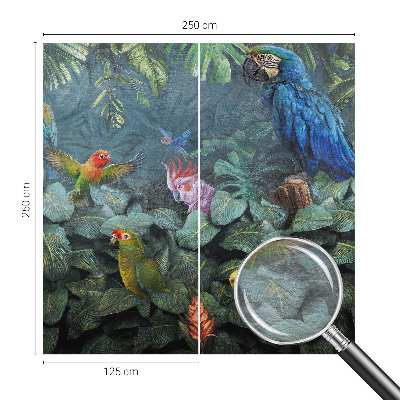 Fali poszter tapéta Egzotikus dzsungel