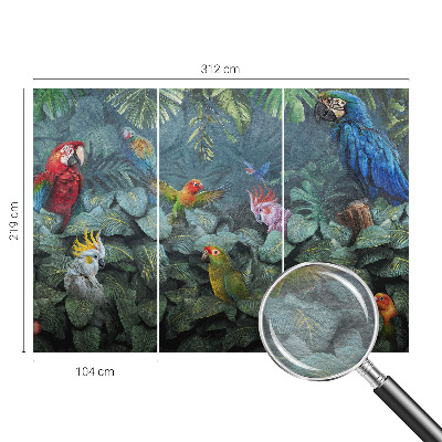 Fali poszter tapéta Egzotikus dzsungel