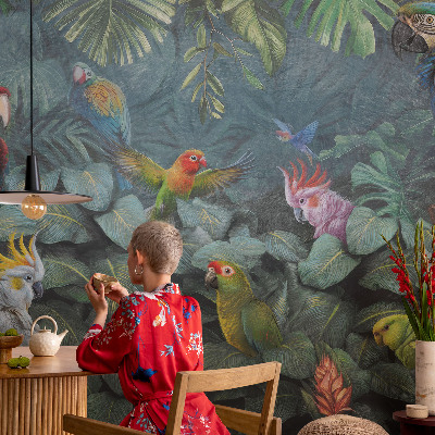 Fali poszter tapéta Egzotikus dzsungel