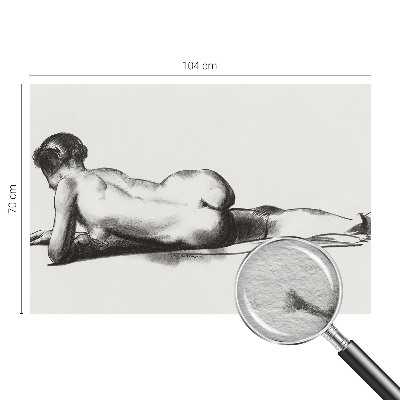 Fotótapéta méretre nappaliba Egy finom cselekedet