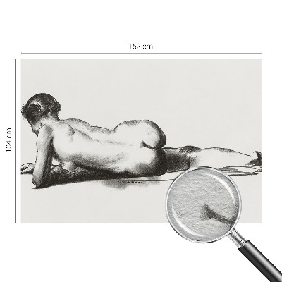 Fotótapéta méretre nappaliba Egy finom cselekedet