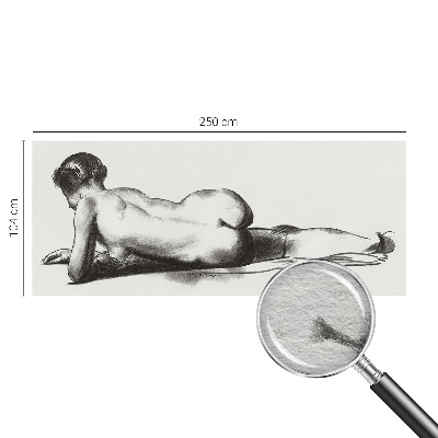 Fotótapéta méretre nappaliba Egy finom cselekedet