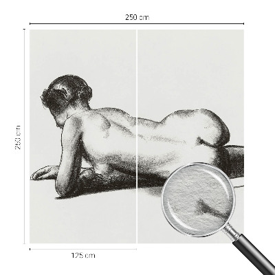 Fotótapéta méretre nappaliba Egy finom cselekedet