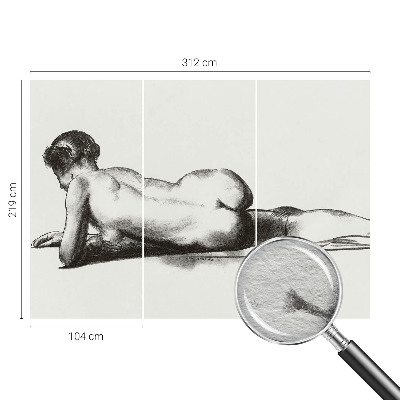 Fotótapéta méretre nappaliba Egy finom cselekedet