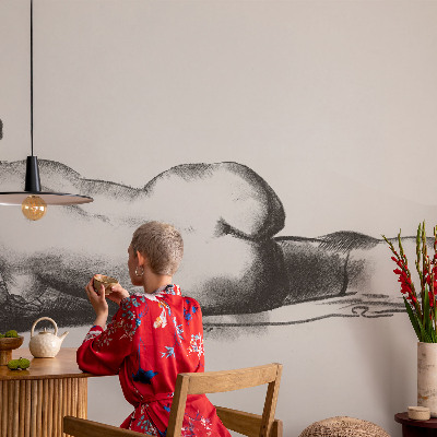 Fotótapéta méretre nappaliba Egy finom cselekedet