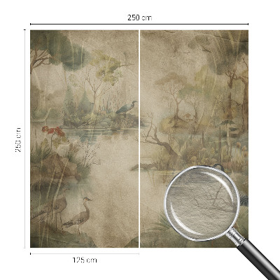 Fotótapéta méretre hálószobába Erdei jelenet