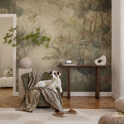 Fotótapéta méretre hálószobába Erdei jelenet