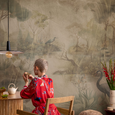 Fotótapéta méretre hálószobába Erdei jelenet