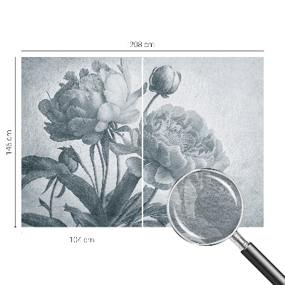 Modern fotótapéta méretre Virágos elegancia