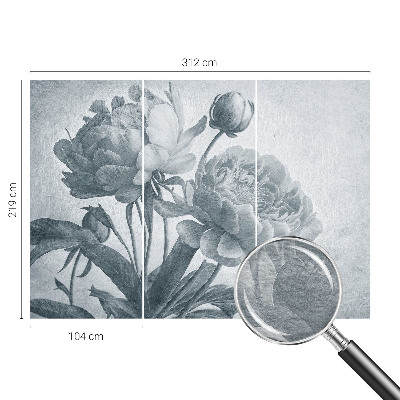 Modern fotótapéta méretre Virágos elegancia