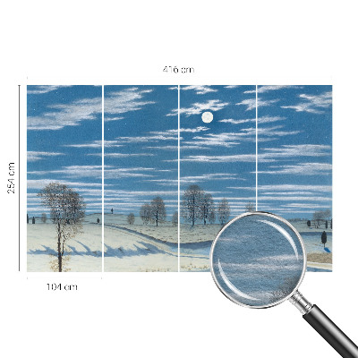 Vlies fotótapéta Téli táj