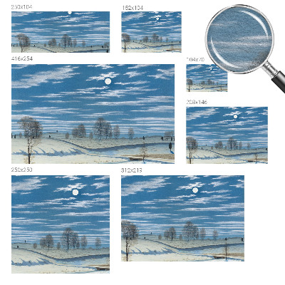 Vlies fotótapéta Téli táj