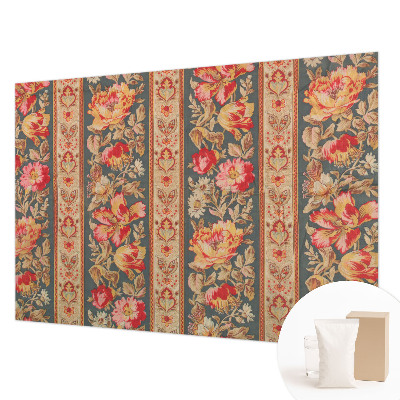 Vlies alapú fotótapéta Színes virágok