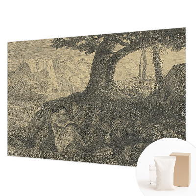 Prémium vlies fotótapéta Olvasó karakter