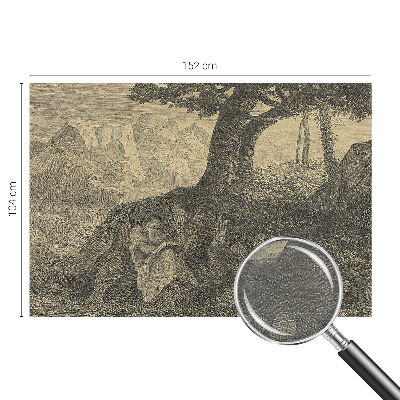 Prémium vlies fotótapéta Olvasó karakter