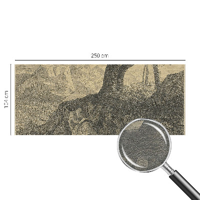 Prémium vlies fotótapéta Olvasó karakter