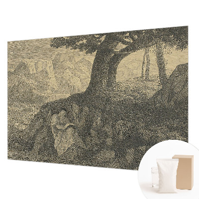 Prémium vlies fotótapéta Olvasó karakter