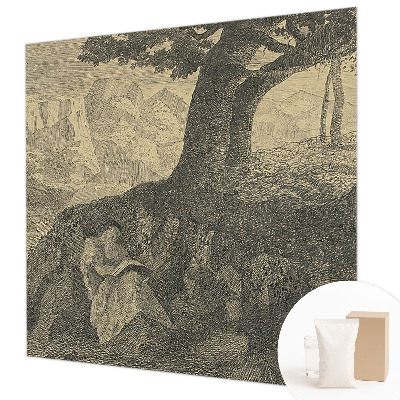 Prémium vlies fotótapéta Olvasó karakter