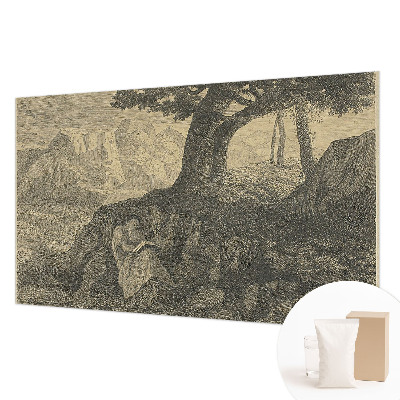 Prémium vlies fotótapéta Olvasó karakter