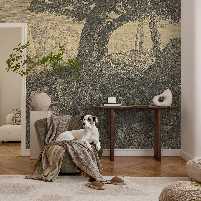 Prémium vlies fotótapéta Olvasó karakter