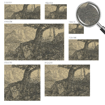 Prémium vlies fotótapéta Olvasó karakter