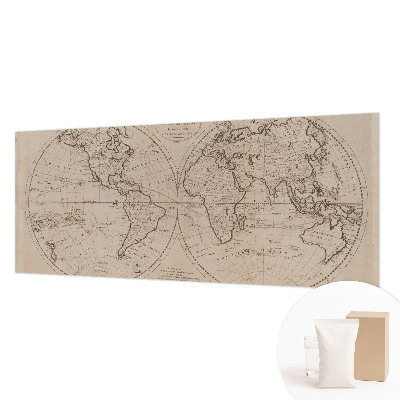 Fotótapéta méretre hálószobába Régi térkép