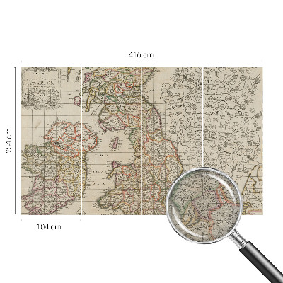 Modern fotótapéta Antik térkép