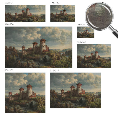 Modern fotótapéta méretre Romantikus táj