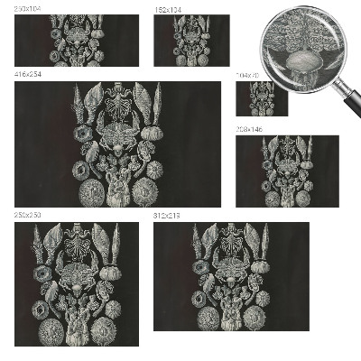 Flíz fotótapéta Víz alatti formák