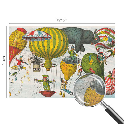 Fotótapéta Léggömbös utazás