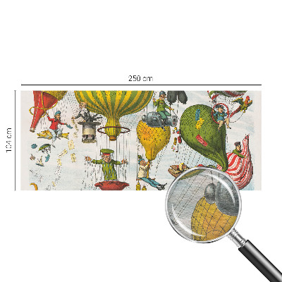 Fotótapéta Léggömbös utazás