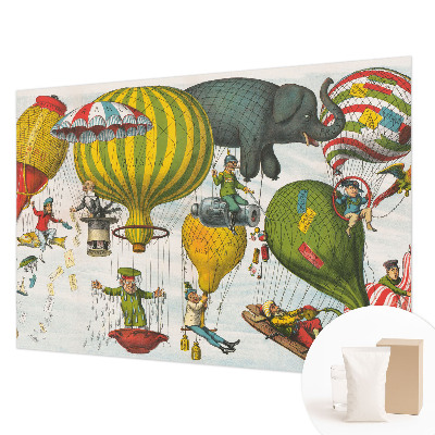 Fotótapéta Léggömbös utazás