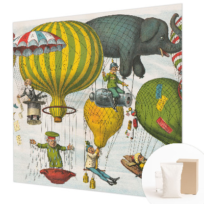 Fotótapéta Léggömbös utazás