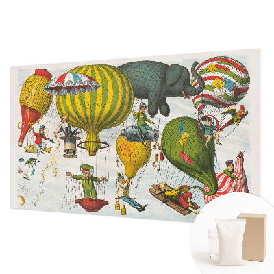 Fotótapéta Léggömbös utazás