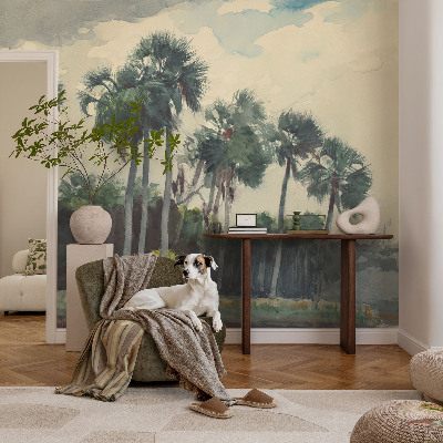 Poszter tapéta Egzotikus pálmafák